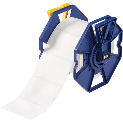 Brady J-19-2475 UL Approved Permanent Adhesive Labels UL Approved Permanent Adhesive Labels, Polyester, 3" L x 2" H, White - Each