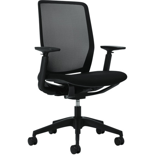 Offices To Go OTG13110 Kody High-Back Synchro-Tilter Chair Kody High-Back Synchro-Tilter Chair, Mesh, Black, 300 lbs. Capacity - Each