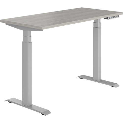 Offices To Go NL48243QHT-NGL-TTU Newland Height-Adjustable Rectangular Table Newland Height-Adjustable Rectangular Table - Each
