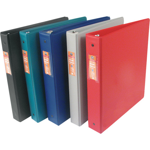 Wilson Jones 209536 Vinyl Binders Vinyl Binders, 11" x 8-1/2" x 2", Green - Each