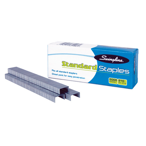 Swingline 176594 Standard Staples Standard Staples - Pack of 5000