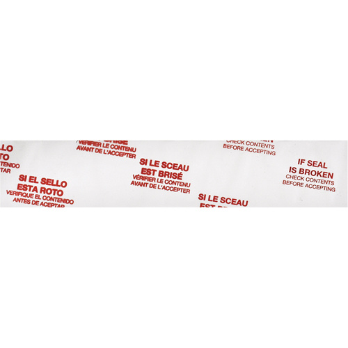 3M 3771-48X100 Scotch® 3771 Box Sealing Tape with Message Scotch<sup>®</sup> 3771 Box Sealing Tape with Message, Hot Melt Adhesive, 2 mils, 48 mm (1-22/25") x 100 m (328') - Roll