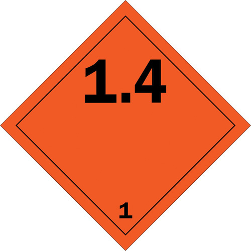 Brady  1570-Z  Individual Number & Letter Labels, Z, 6" H, Black on Yellow - Each
