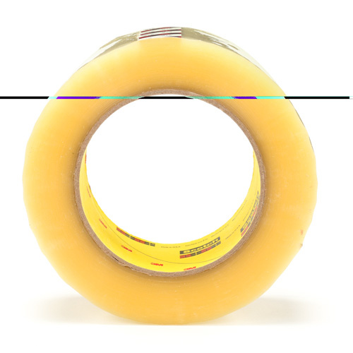 3M 373-48X100-CLR Scotch® Box Sealing Tape Scotch<sup>®</sup> Box Sealing Tape 373, Hot Melt Adhesive, 2.5 mils, 48 mm (2") x 100 m (328') - Roll