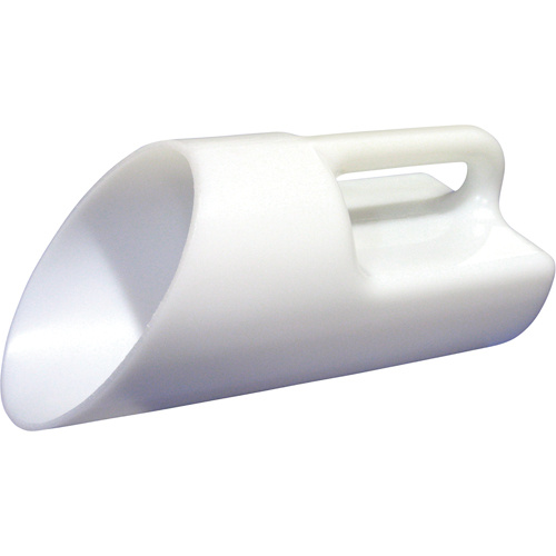 Techstar Plastics Inc SCOOP 230.0001 WHITE Polyethylene Salt & Sand Scoop Polyethylene Salt & Sand Scoop - Each
