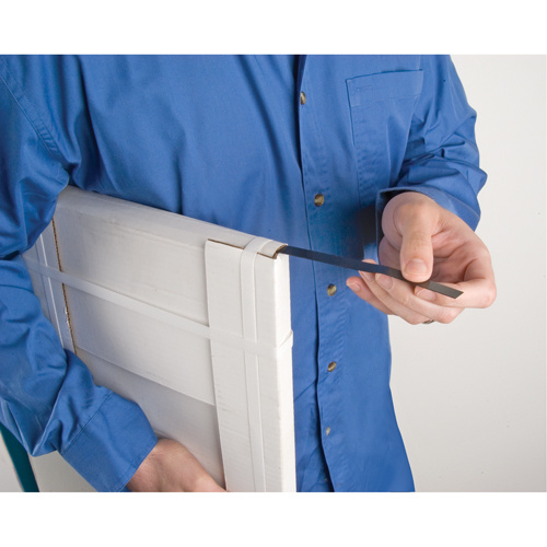 Portable Steel Strapping Coils, 1/2" Wide x 0.02" Thick-(Roll)