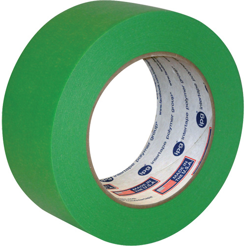 IPG PF3...46 Utility Grade Coloured Masking Tape, 18 mm (3/4") x 55 m (180'), Light Green-(Roll)