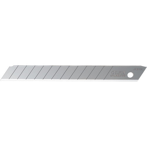 Olfa 9282 Stainless Steel Replacement Blades Stainless Steel Replacement Blades, Snap-Off Style - Pack of 50