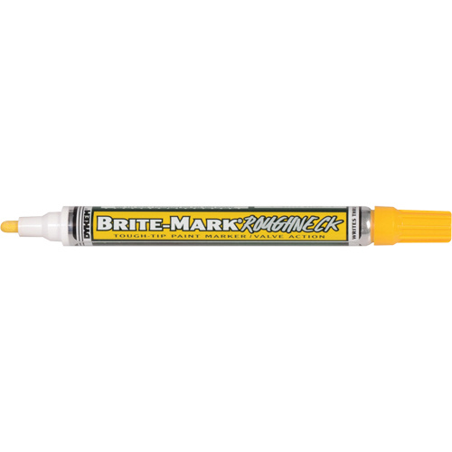 Dykem 84204 Brite-Mark® RoughNeck Marker Brite-Mark<sup>®</sup> RoughNeck Marker, Liquid, Yellow - Each