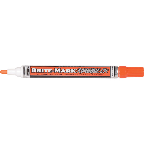 Dykem 84205 Brite-Mark® RoughNeck Marker Brite-Mark<sup>®</sup> RoughNeck Marker, Liquid, Orange - Each