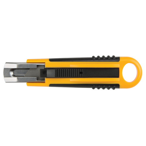 Aurora Tools Self-Retracting Knife ATK1000 Self-Retracting Knife ATK1000, 18 mm, Carbon Steel, Plastic Handle - Each