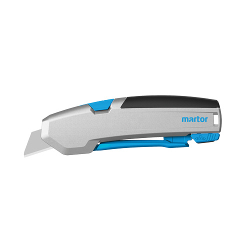 Martor 625001.02 Secupro 625 Retractable Knife, 5", Carbon Steel, Cushion Handle-(Each)