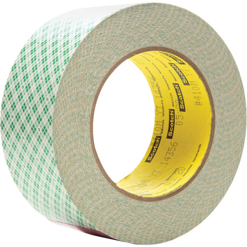 3M 410M-2X36 410M Double Coated Paper Tape, 50 mm (2") x 32.92 m (108'), Beige-(Roll)