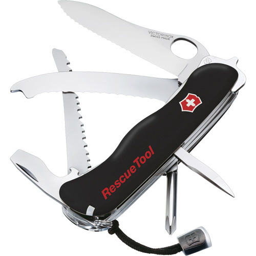 Victorinox Swiss Army 54900 RescueTool Pocket Knife RescueTool Pocket Knife, 12 Functions, 0.3 lbs. - Each