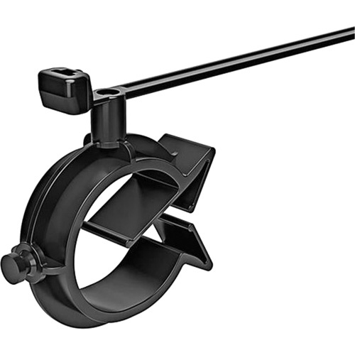 Hellermann Tyton Canada 156-01341 Cable Ties with Pipe Clip Cable Ties with Pipe Clip - Pack of 500