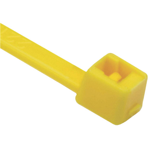 Hellermann Tyton Canada T50R4C2 T Series Cable Ties T Series Cable Ties, 8" Long, 50 lbs. Tensile Strength, Yellow - Pack of 100