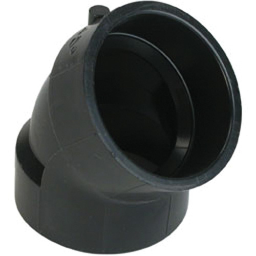Bow Plumbing  600957  45? Elbow Fitting, Hub x Hub, Plastic, 6" - Each