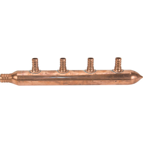Bow Plumbing 540922 Four Branch Manifold, 3/4" Dia., Copper-(Each)