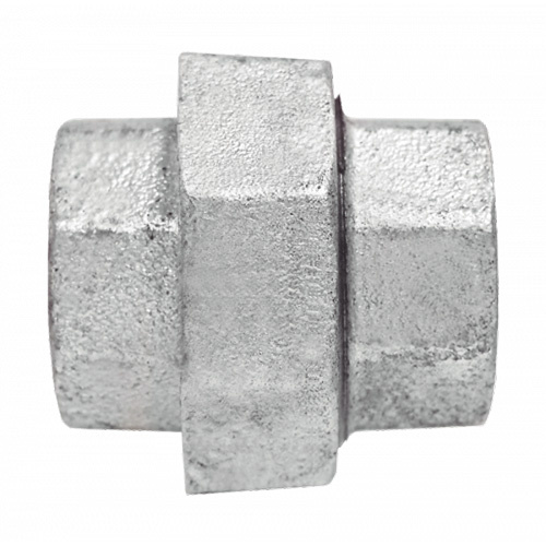 Fairview Fittings GI-104-A Union Pipe Fitting, 1/8", Galvanized Iron, FPT-(Each)