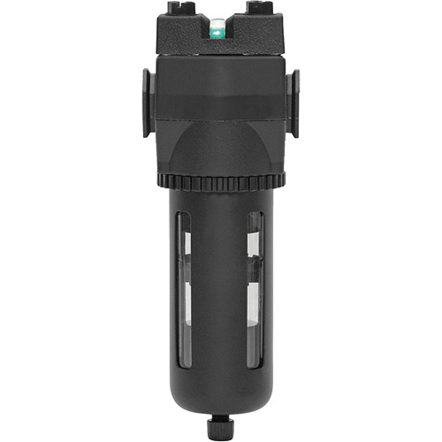 Topring 50.945A Manual Drain Coalescing Filter with Standard Bowl Modulair 400 Manual Drain Coalescing Filter with Standard Bowl Modulair 400, In Line/Modular, 1/2" NPT, Manual Drain, For Oil - Each