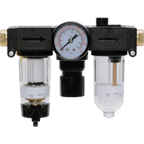 Topring 50.520A Filter, Regulator & Lubricator Modulair 200 Filter, Regulator & Lubricator Modulair 200, 1/4" NPTF - Each