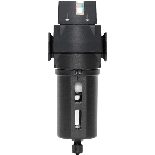 Topring 50.930A Coalescing Filter with Standard Bowl Modulair 300 Coalescing Filter with Standard Bowl Modulair 300, In Line/Modular/Standard/Vertical, 1/2" NPTF, Manual Drain, For Oil/Dust/Particles - Each