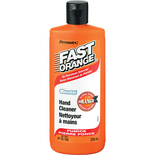 Fast Orange 25102 Hand Cleaner Hand Cleaner, Pumice, 220 ml, Bottle, Orange - Bottle