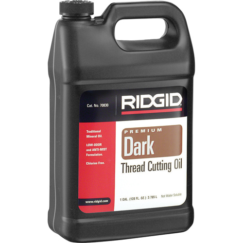 Ridgid 70830 Dark Thread Cutting Oil Dark Thread Cutting Oil, Gallon - Bottle