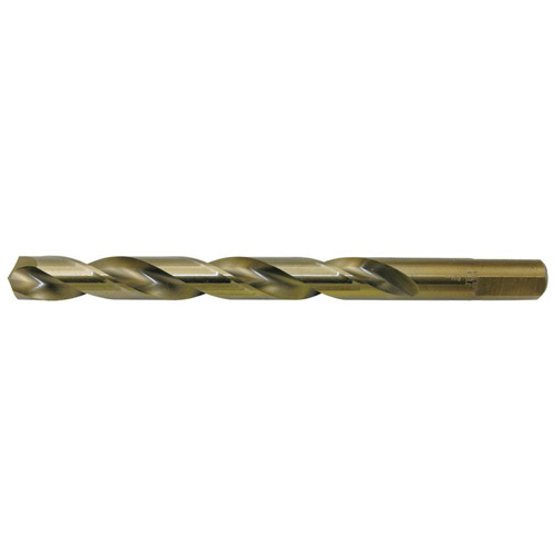JET 570258 Gold Super Premium Jobber Drill Bit Gold Super Premium Jobber Drill Bit, High Speed Steel, 1/8", 135° Point Angle - Pack of 12