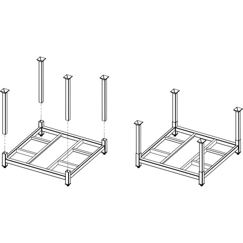 Spg Storage Product Group BB4-4860HW Airector® Base Airector<sup>®</sup> Base - Each