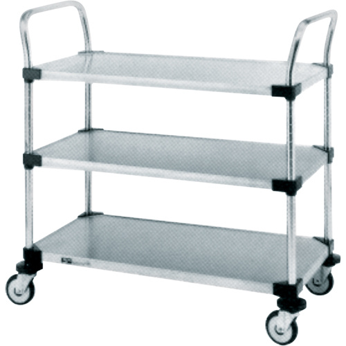 Metropolitan Wire MW103 Standard-Duty Utility Carts Standard-Duty Utility Carts, 2 Tiers, 24" W x 39" H x 24" D, 500 lbs. Capacity - Each