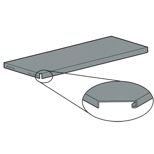 Slotted Angle Shelving - Shelves  (Each)-Click on options for variations & Details.