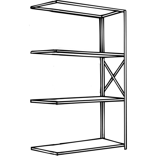 Metalware Interlok Shelving Unit (Each)-Click on options for variations & Details.