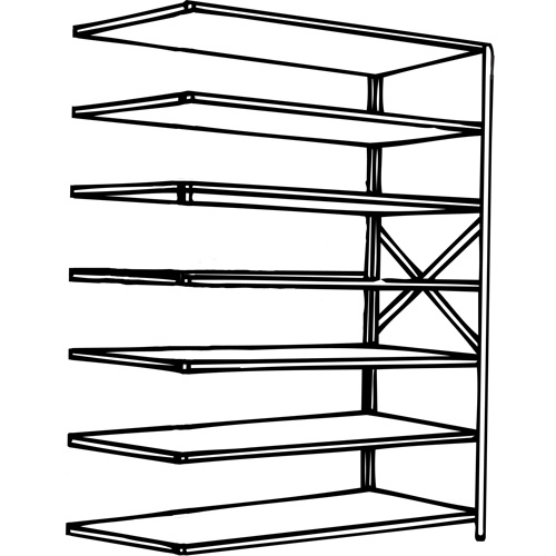 Metalware Interlok Shelving Unit (Each)-Click on options for variations & Details.