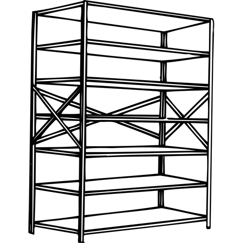 Metalware Interlok Shelving Unit (Each)-Click on options for variations & Details.