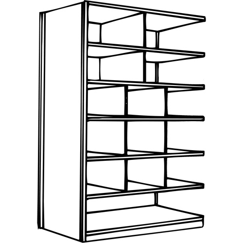 Metalware Interlok Shelving Unit  (Each)-Click on options for variations & Details.