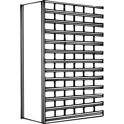 Metalware Interlok Shelving Unit  (Each)-Click on options for variations & Details.