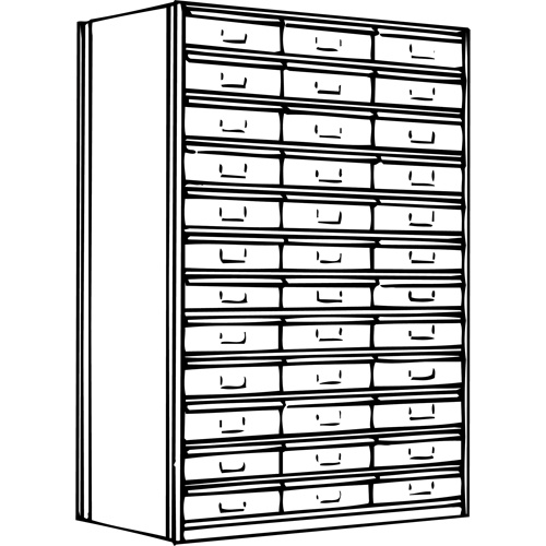 MetalwareInterlok Shelving Unit, Steel, Boltless, 800 lbs. Capacity, 36" W x 76" H x 18" D-(Each)