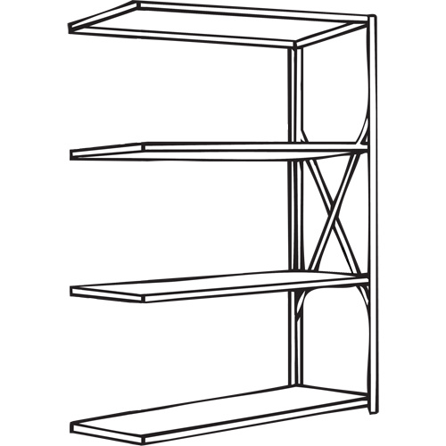 Metalware Interlok Shelving Unit  (Each)-Click on options for variations & Details.