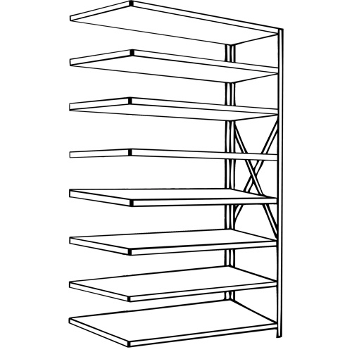 Metalware Interlok Shelving Unit  (Each)-Click on options for variations & Details.