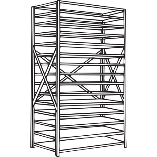 Metalware Interlok Shelving Unit (Each)-Click on options for variations & Details.