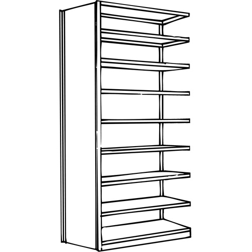Metalware Interlok Shelving Unit  (Each)-Click on options for variations & Details.