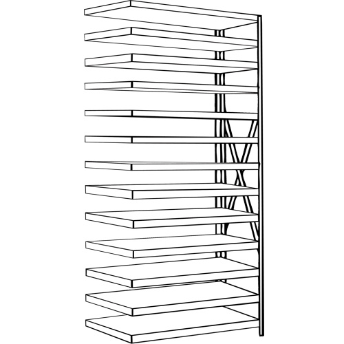 Metalware Interlok Shelving Unit  (Each)-Click on options for variations & Details.
