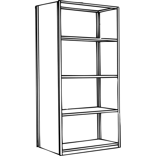 Metalware Interlok Shelving Unit  (Each)-Click on options for variations & Details.