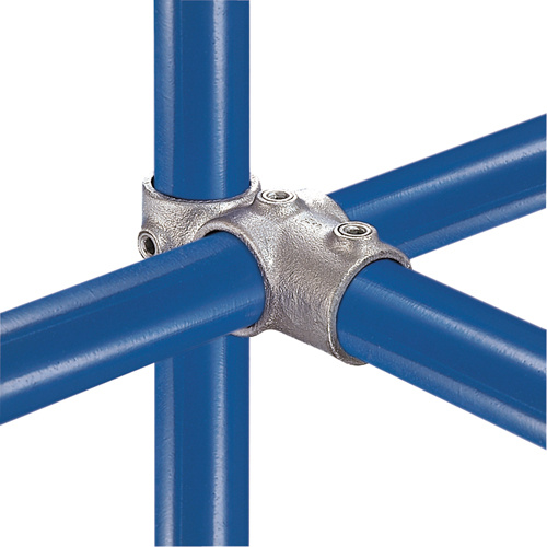 Kee Klamp 46-4 Socket Tee & Crossover Structural Tube Clamp, 0.84"-(Each)
