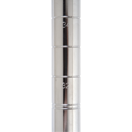 KLETON Heavy-Duty Chromate Wire Shelving Post  (Each)-Click on options for variations & Details.