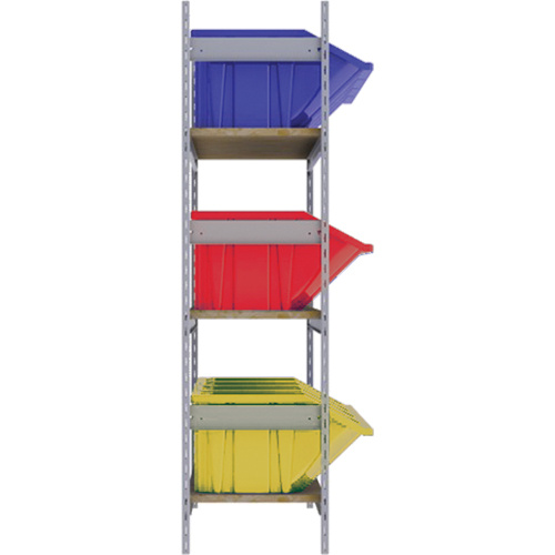 KLETON Wide Span Shelving with Jumbo Plastic Bins (Each)-Click on options for variations & Details.