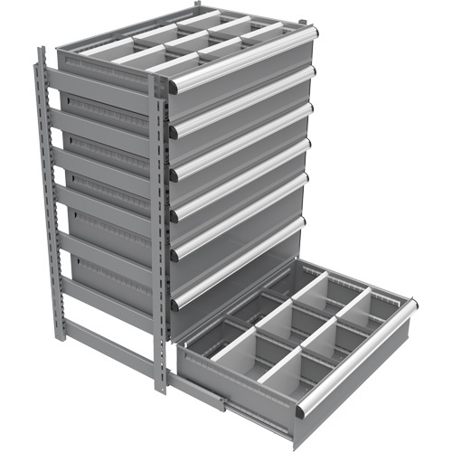 Metalware Interlok Integrated Modular Drawer System  (Each)-Click on options for variations & Details.