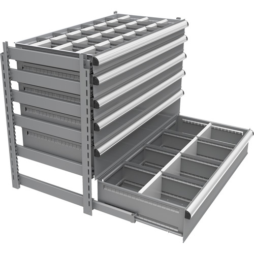 Metalware Interlok Integrated Modular Drawer System  (Each)-Click on options for variations & Details.