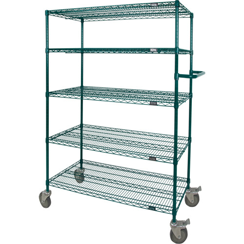 KLETON Wire Shelf Push Cart (Each)-Click on options for variations & Details.